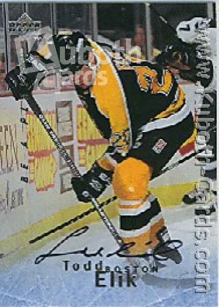 NHL 1995 / 96 Be A Player Autographs - No S89 - Elik