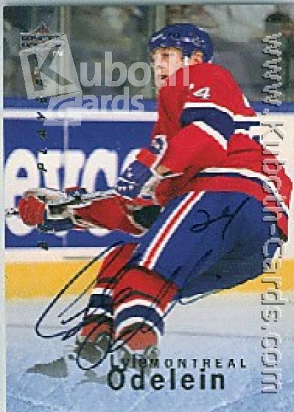 NHL 1995/96 Be A Player Autographs - No S111 - Odelein