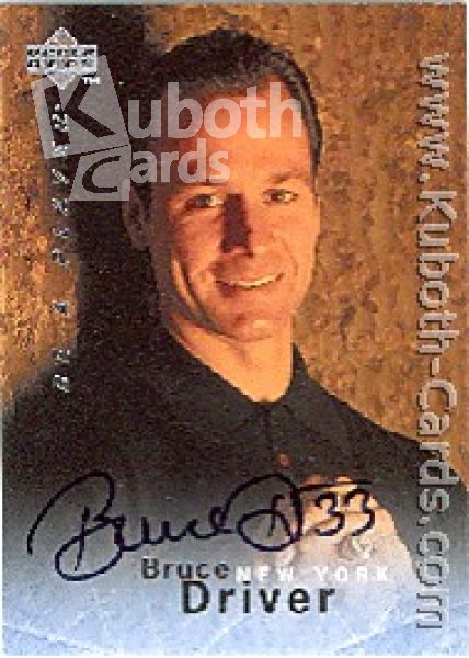 NHL 1995 / 96 Be A Player Autographs - No S147 - Driver