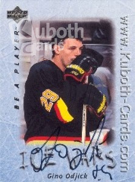 NHL 1995/96 Be A Player Autographs - No S222 - Odjick