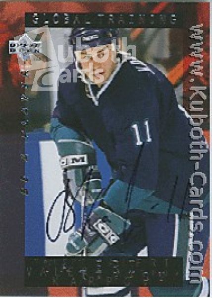 NHL 1995 / 96 Be A Player Autographs - No S205 - Karpov
