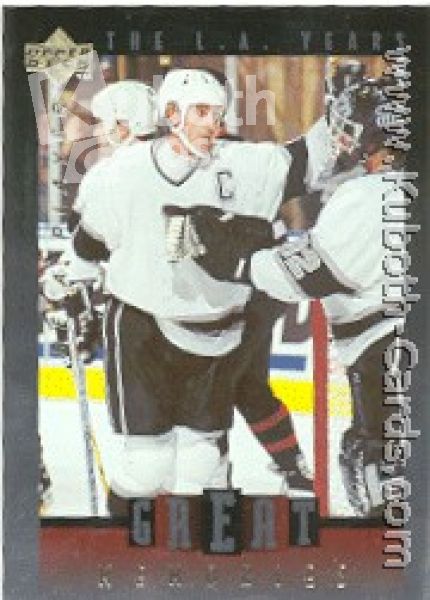 NHL 1995/96 Be A Player Gretzky's Great Memories - No GM03 - Wayne Gretzky