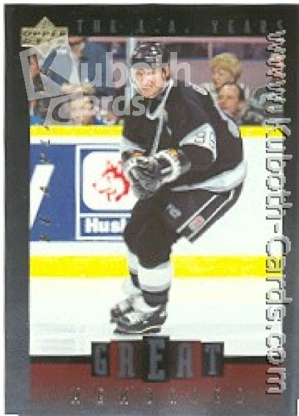 NHL 1995 / 96 Be A Player Gretzky's Great Memories - No GM02 - Wayne Gretzky