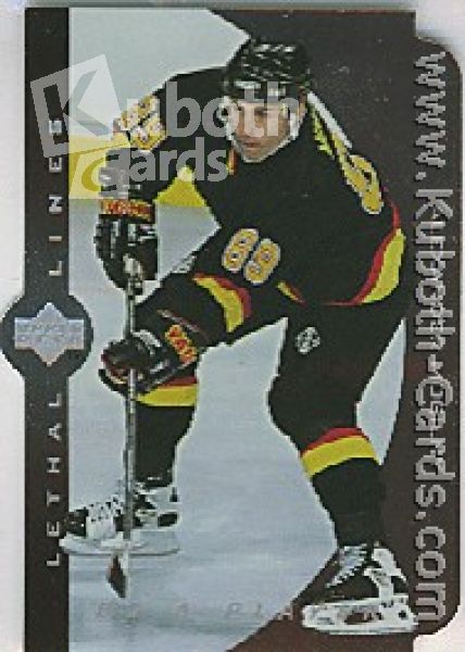 NHL 1995 / 96 Be A Player Lethal Lines - No LL9 - Mogilny