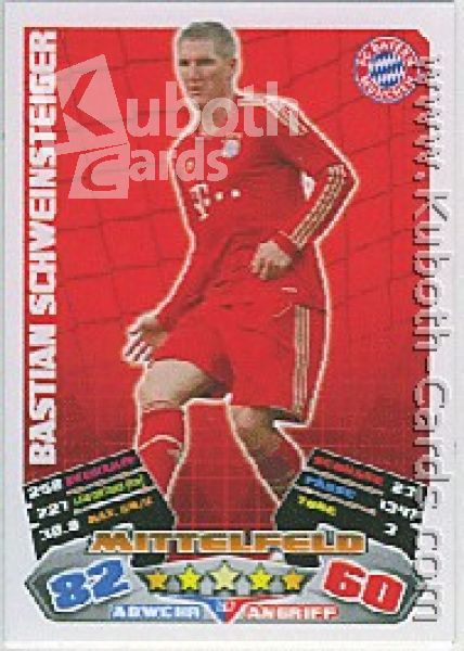 Fussball 2012 / 13 Topps Match Attax - No 247 - B. Schweinsteige