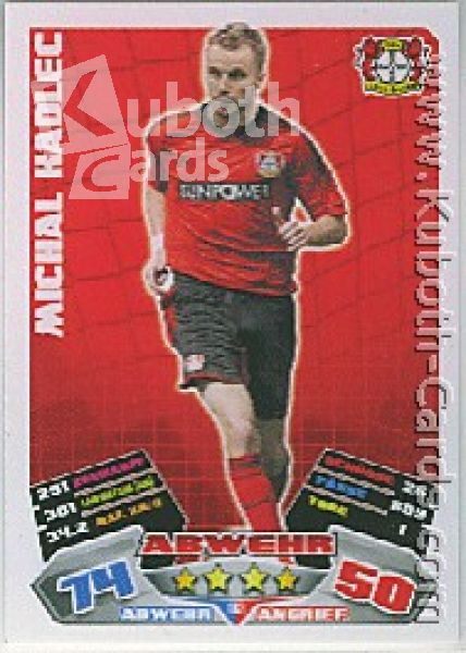 Soccer 2012/13 Topps Match Attax - No 183 - Michal Kadlec