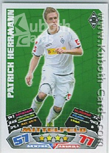 Fussball 2012 / 13 Topps Match Attax - No 229 - Patrick Herrmann