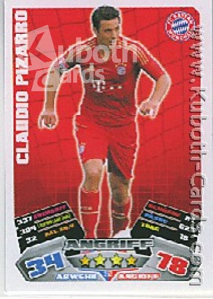 Fussball 2012 / 13 Topps Match Attax - No 252 - Claudio Pizarro