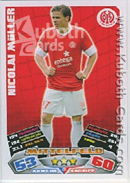 Soccer 2012/13 Topps Match Attax - No 211 - Nicolai Müller