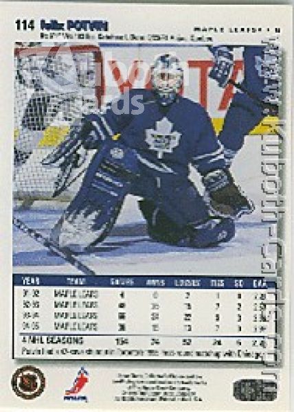 NHL 1995 / 96 Collector's Choice - No 114 - Felix Potvin