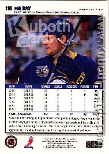 NHL 1995 / 96 Collector's Choice - No 198 - Rob Ray