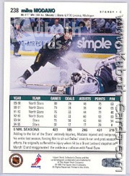 NHL 1995 / 96 Collector's Choice - No 238 - Mike Modano