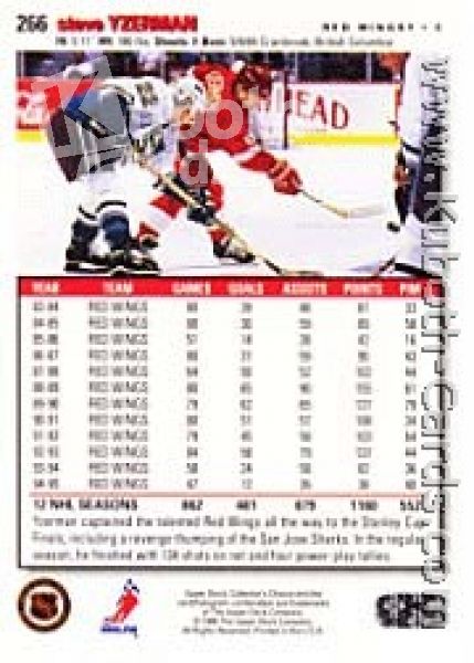 NHL 1995 / 96 Collector's Choice - No 266 - Steve Yzerman