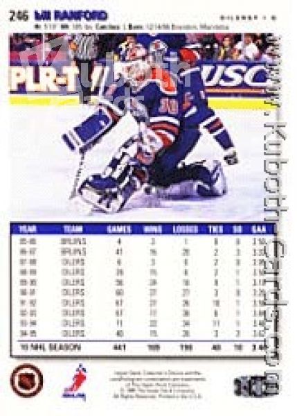 NHL 1995 / 96 Collector's Choice - No 246 - Bill Ranford