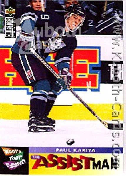 NHL 1995 / 96 Collector's Choice - No 363 - Paul Kariya