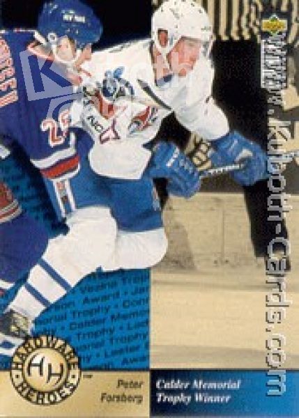 NHL 1995 / 96 Collector's Choice - No 391 - Peter Forsberg