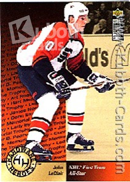 NHL 1995 / 96 Collector's Choice - No 376 - John LeClair