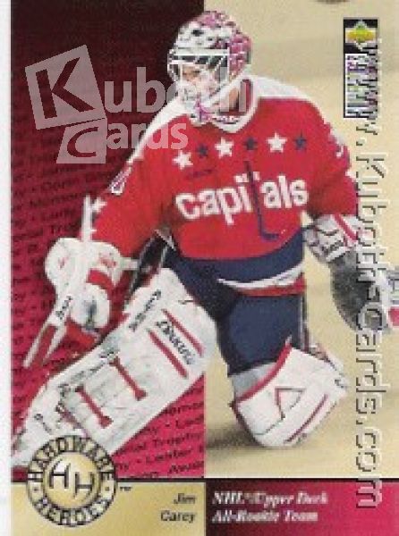 NHL 1995 / 96 Collector's Choice - No 375 - Jim Carey