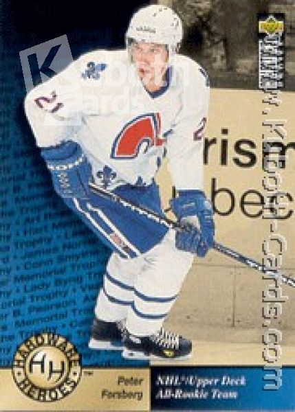 NHL 1995 / 96 Collector's Choice - No 371 - Peter Forsberg