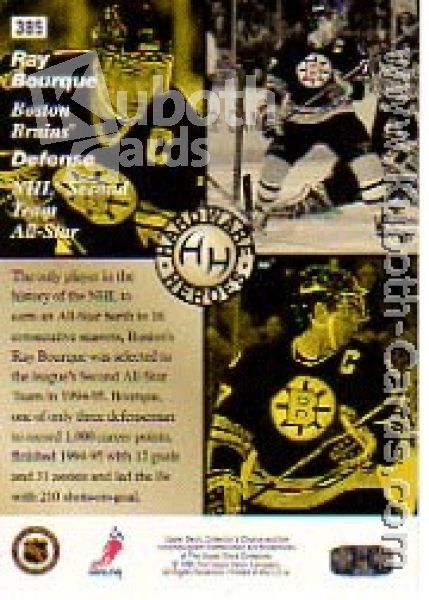 NHL 1995 / 96 Collector's Choice - No 385 - Ray Bourque