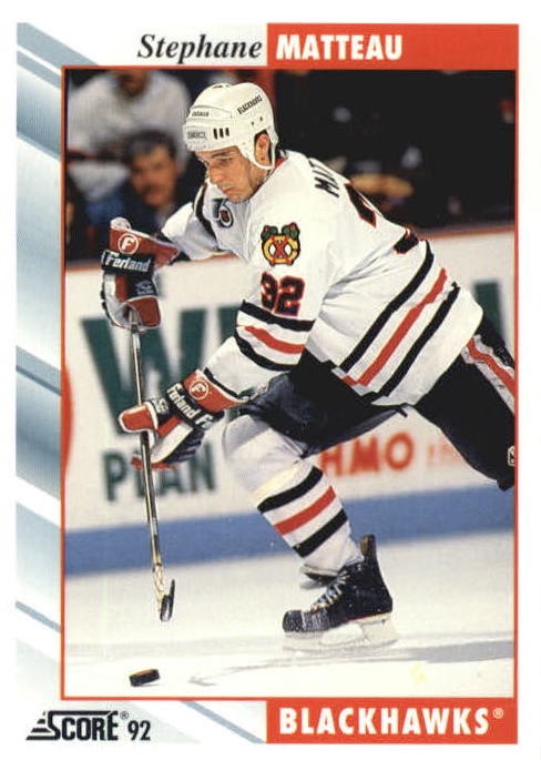 NHL 1992 / 93 Score - No 543 - Stephane Matteau