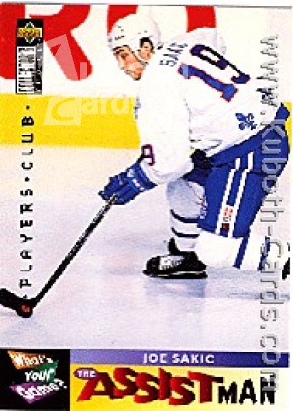 NHL 1995 / 96 Collector's Choice Players Club - No 362