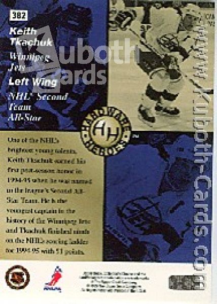 NHL 1995 / 96 Collector's Choice Players Club - No 382