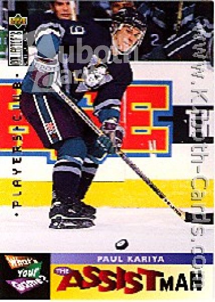 NHL 1995 / 96 Collector's Choice Players Club - No 363