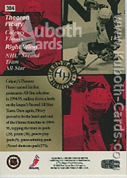 NHL 1995 / 96 Collector's Choice Players Club - No 384