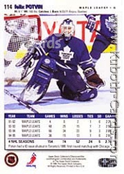 NHL 1995/96 Collector's Choice Players Club - No. 114