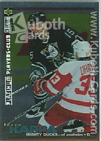 NHL 1995/96 Collector's Choice Players Club Platinum - No. 192