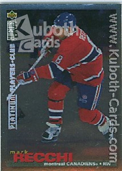 NHL 1995/96 Collector's Choice Players Club Platinum - No 108