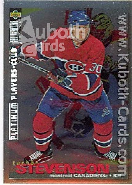 NHL 1995 / 96 Collector's Choice Players Club Platinum - No 167