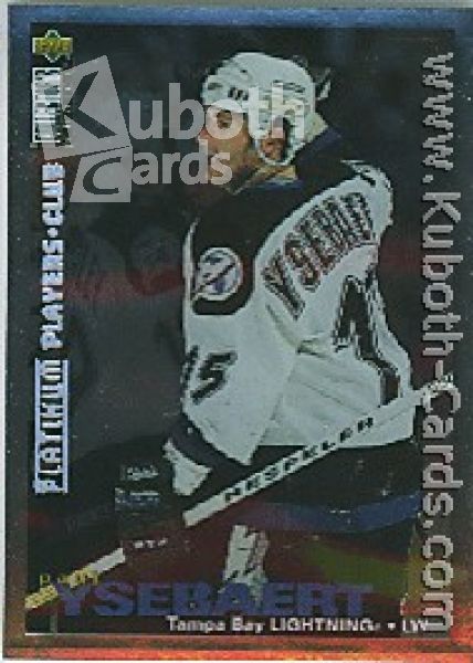 NHL 1995 / 96 Collector's Choice Players Club Platinum - No 27 - Paul Ysebaert