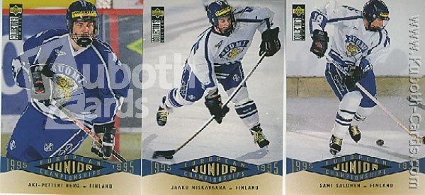 NHL 1995-96 Collector's Choice - No 325 - 354 - complete subset set