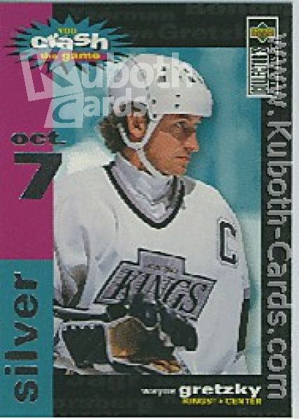 NHL 1995 / 96 Collector's Choice Crash the Game - No C3A - Wayne Gretzky