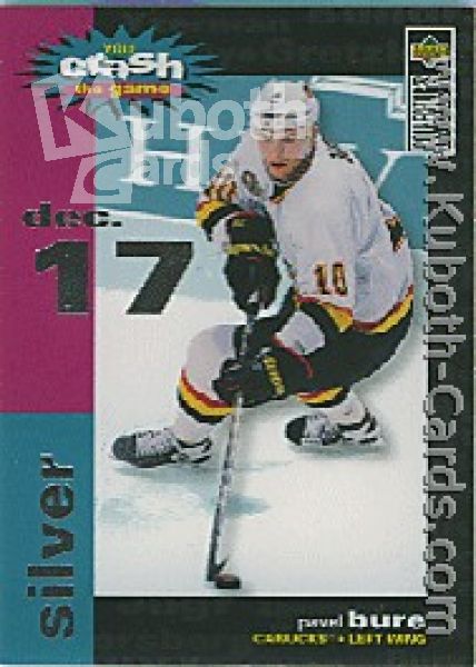 NHL 1995 / 96 Collector's Choice Crash the Game - No C1B - Pavel Bure