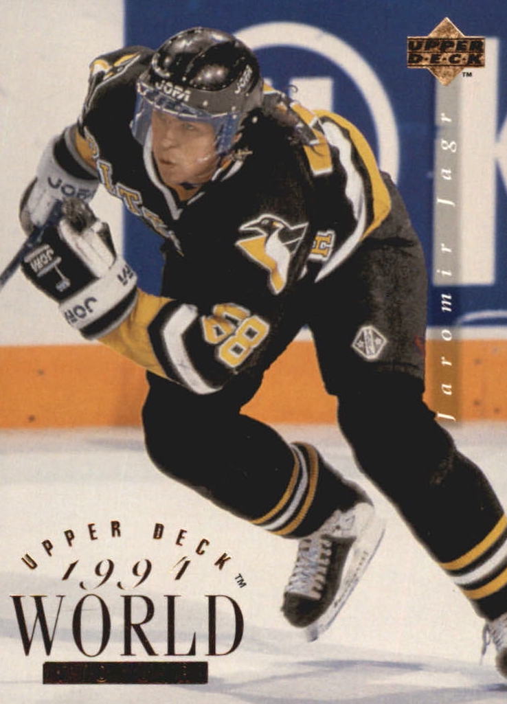 NHL 1994 / 95 Upper Deck - No 544 - Jaromir Jagr