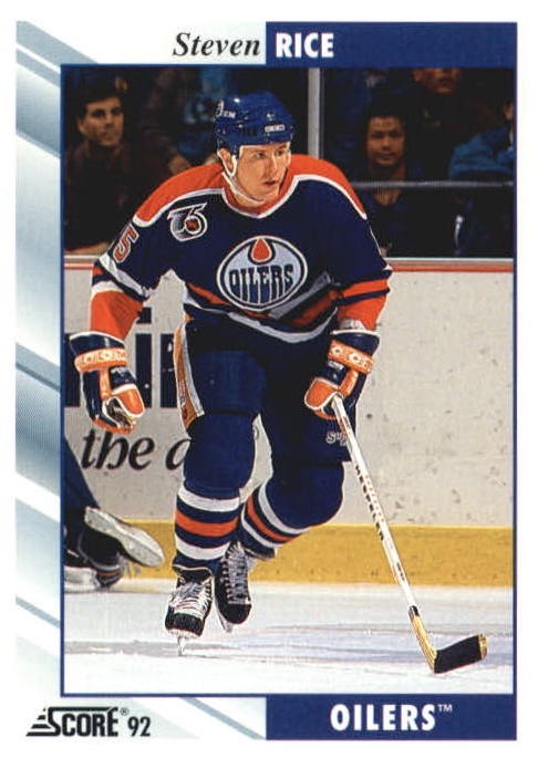 NHL 1992 / 93 Score - No 545 - Steven Rice