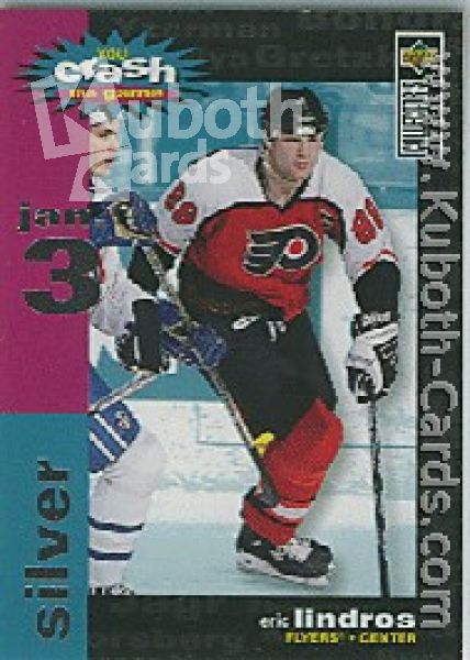 NHL 1995 / 96 Collector's Choice Crash the Game - No C4B - Eric Lindros