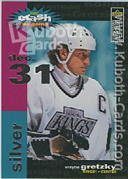 NHL 1995 / 96 Collector's Choice Crash the Game - No C3B - Wayne Gretzky