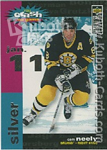 NHL 1995 / 96 Collector's Choice Crash the Game - No C14B - Cam Neely