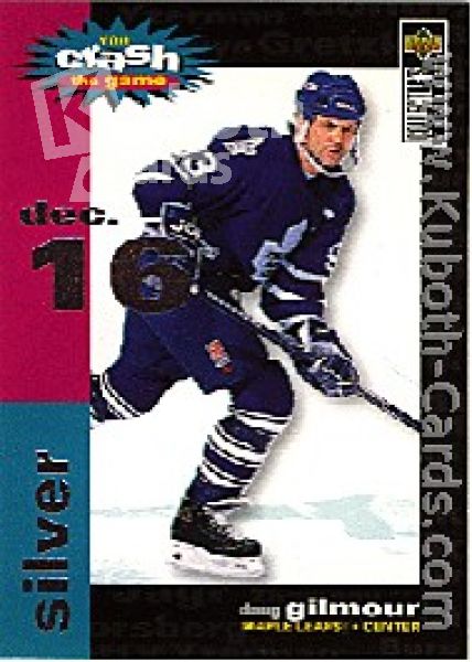 NHL 1995 / 96 Collector's Choice Crash the Game - No C21B - Doug Gilmour