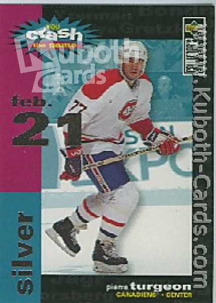 NHL 1995 / 96 Collector's Choice Crash the Game - No C15C - Pierre Turgeon