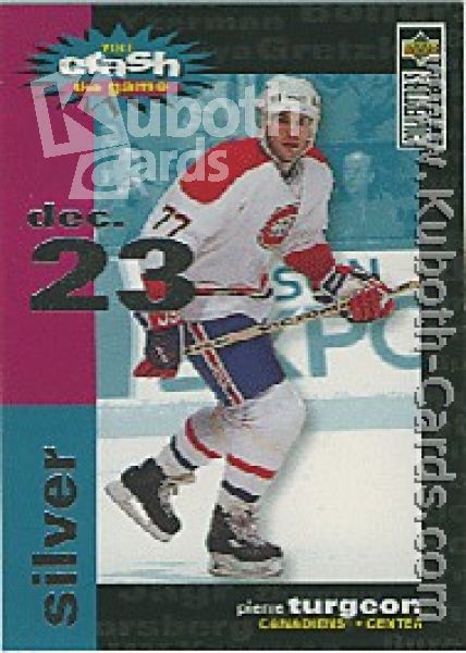 NHL 1995 / 96 Collector's Choice Crash the Game - No C15B - Pierre Turgeon