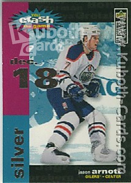 NHL 1995 / 96 Collector's Choice Crash the Game - No C19B - Jason Arnott