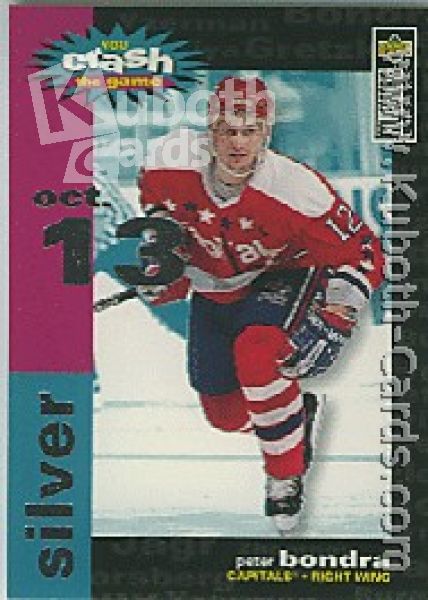 NHL 1995 / 96 Collector's Choice Crash the Game - No C13A - Peter Bondra