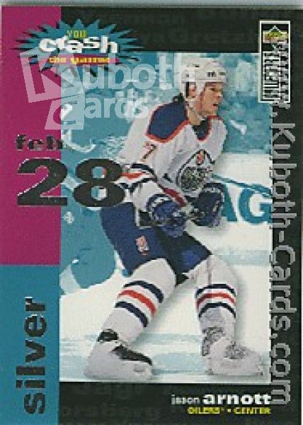 NHL 1995 / 96 Collector's Choice Crash the Game - No C19C - Jason Arnott