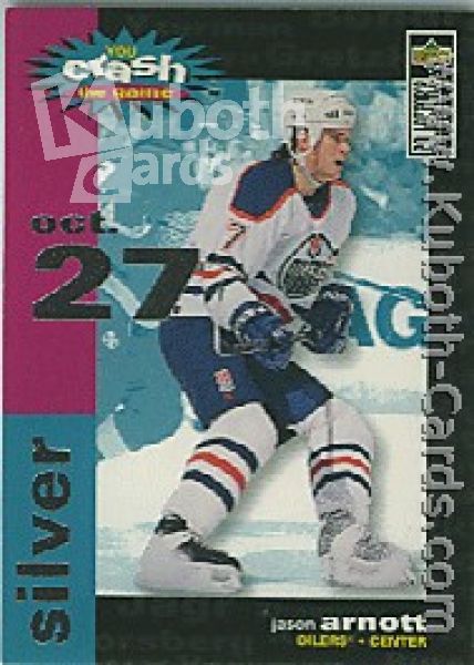 NHL 1995 / 96 Collector's Choice Crash the Game - No C19A - Jason Arnott