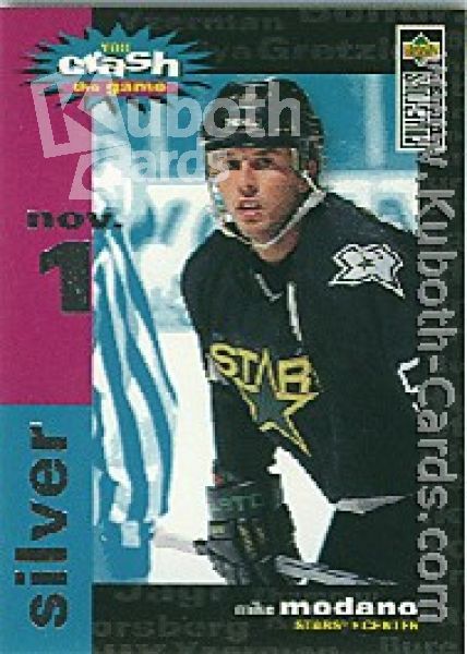 NHL 1995 / 96 Collector's Choice Crash the Game - No C16A - Mike Modano